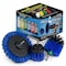 Drill Brush Power Scrubber By Useful Products 5 in W 5 in L Brush, Blue B-EMS-2L-QC-DB - alternate 1